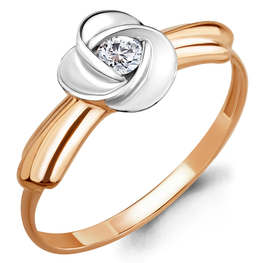 Кольцо, золото, бриллиант, 963424к